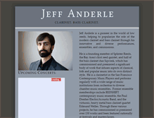 Tablet Screenshot of jeffanderle.com